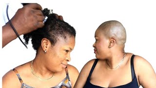 Going BALD - My Hair Transformation in 30 Days | The Epic Big Chop | 4C NATURAL HAIR GROWTH JOURNEY