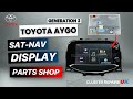 Toyota Aygo Sat Nav Touchscreen Display Faulty? Spare Part - 2013 - 2021 Model 861400H020 Fixed!
