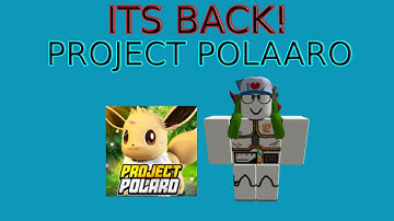 ROBLOX PROJECT POLARO IS BACK 😲😎 (LINK IN THE DESCRIPTIONS!) (project polaro)
