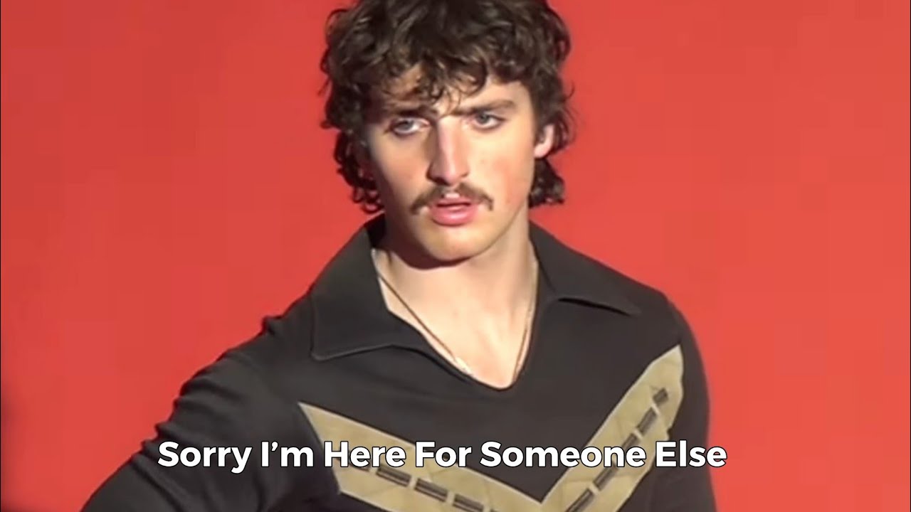 Benson Boone Sorry I'm Here For Someone Else ( Remix ) Benson Boone Sorry I'm Here For Someone Else ( Remix )