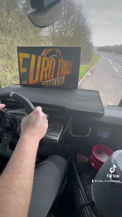 Most realistic truck simulator playing euro truck simulator 2 in a #truck #eurotrucksimulator2