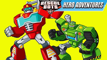 Transformers Rescue Bots - best iPad Android game app for kids. Hero Adventures