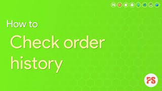 How to check order history ( Backend ) screenshot 3