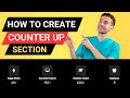 How to create Counter-up section using HTML, CSS, JavaScript in 2024