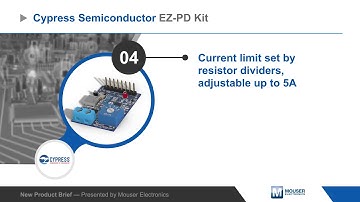Cypress Semiconductor EZ-PD™ Barrel Connector Replacement — New Product Brief | Mouser Electronics