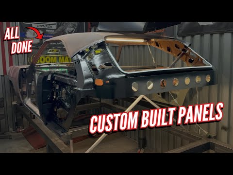 1970 Dodge Charger Quarter Panel Replacement Pt. 4 | The Roof Structure is FINALLY complete
