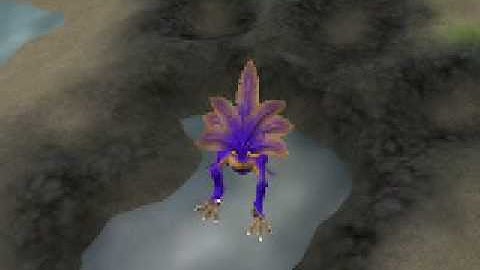 Spore - Giant footprint + Random creature fun