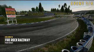 Wreckfest - National Amateurs - Banger Race - Fire Rock Raceway