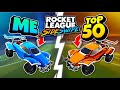 I CHALLENGED A TOP 50 PLAYER TO A 1V1 IN ROCKET LEAGUE SIDESWIPE