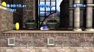 Sonic Generations (360) - Rooftop Run: Act 1: One Ring Challenge 2 Playthrough (S-Rank)