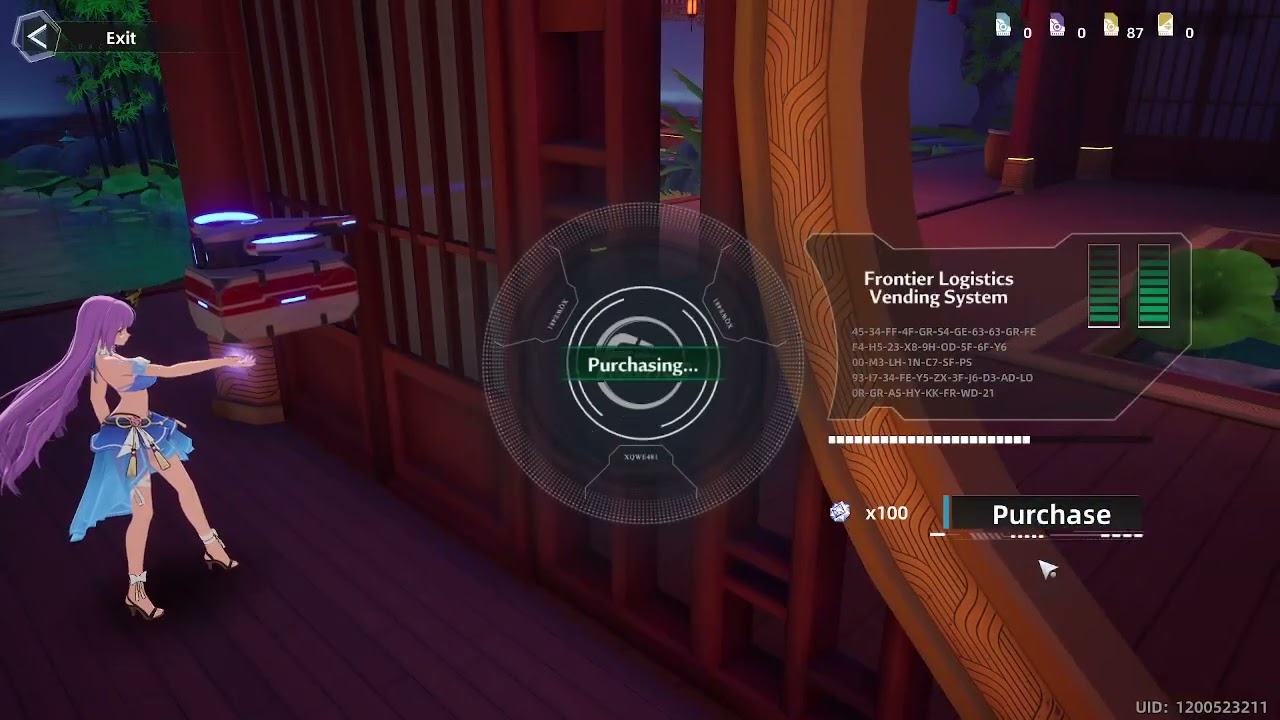 Frontier Logistics Drone (Mirroria) 27/5/2025 [Tower of Fantasy