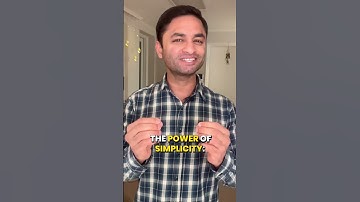 The Key to Achieving More with Less | Simplicity | The Lazar Element