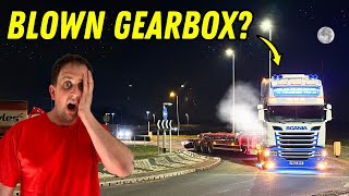V8 GEARBOX FAILURE ON ROUNDABOUT AT RUSH HOUR! | PT1 | #truckertim