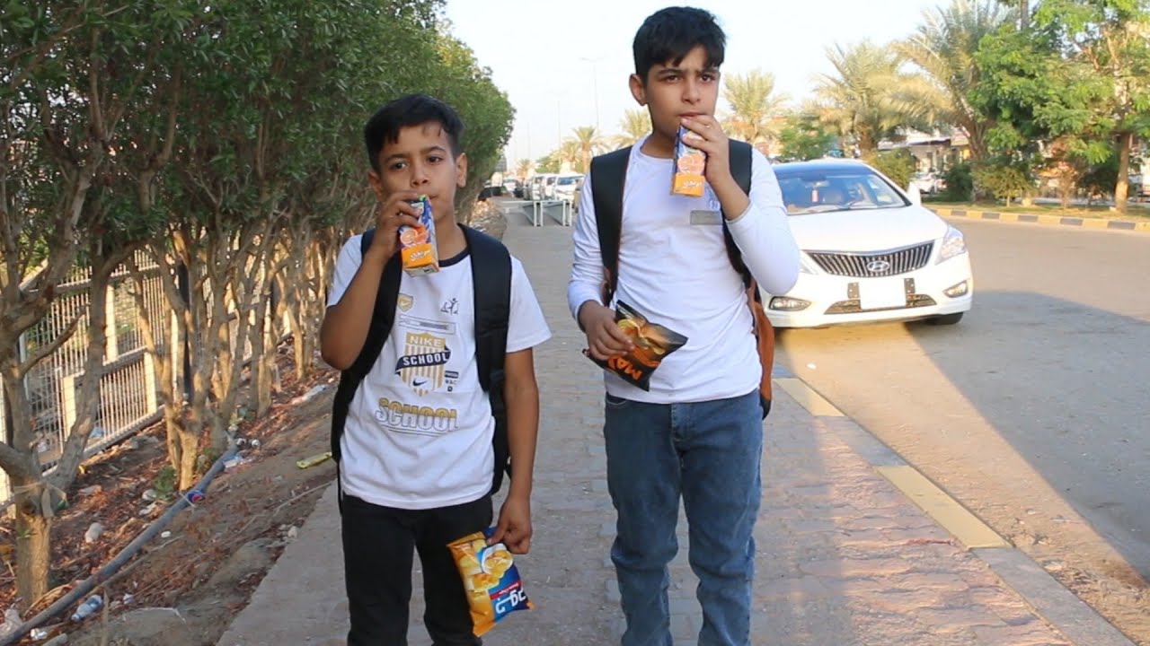 شباوي وحمودي يشردون من المدرسة ويلعبون😂 #تحشيش