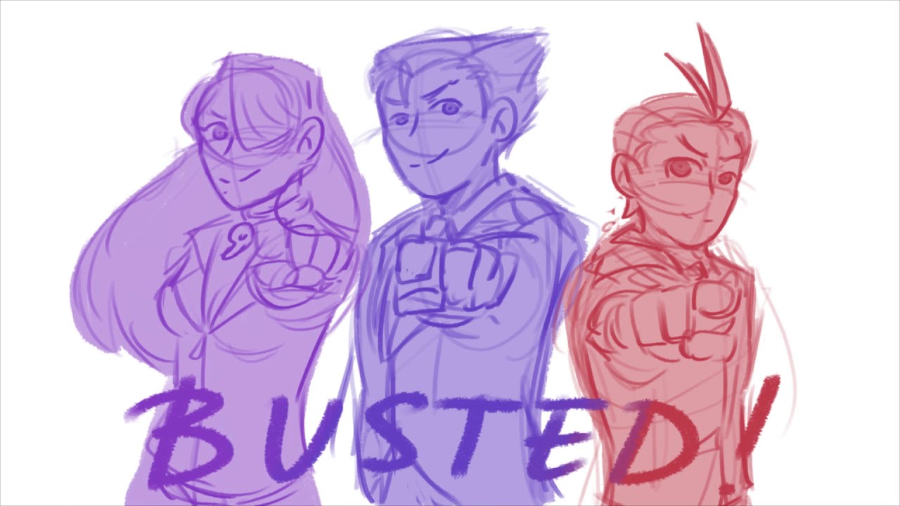 Busted! - Ace Attorney Animatic