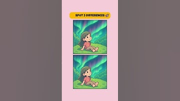 Spot  3 Differences | Illustration Version #42