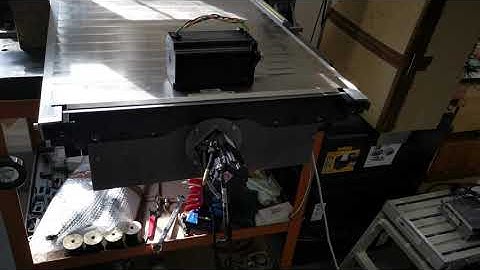 Granite Surface Plate Based CNC Mill - Whisper Quiet Servo and Effect on Vibrations