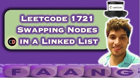 Swapping Nodes in a Linked List | Leetcode 1721