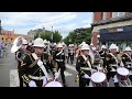 Bo&#39;ness Children&#39;s Fair Festival - HM Royal Marine Band - Tune 2 - Under The White Ensign