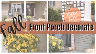 *NEW*  FALL FRONT PORCH DECOR 2021 \/\/ CLEAN AND DECORATE \/\/ FALL DECOR IDEAS \/\/ SIMPLY WHITLEY