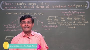 ધોરણ - 10  વિષય - સામાજિક વિજ્ઞાન Ch - 5 - ભારતનો વિજ્ઞાન અને ટેકનોલોજી નો વારસો (part - 01)