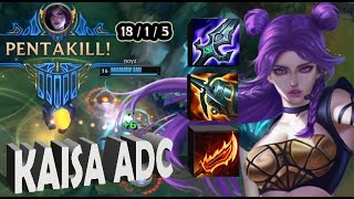 Kaisa vs Caitlyn (57% Win Rate) ADC - EUW Master Patch 14.1 ✅