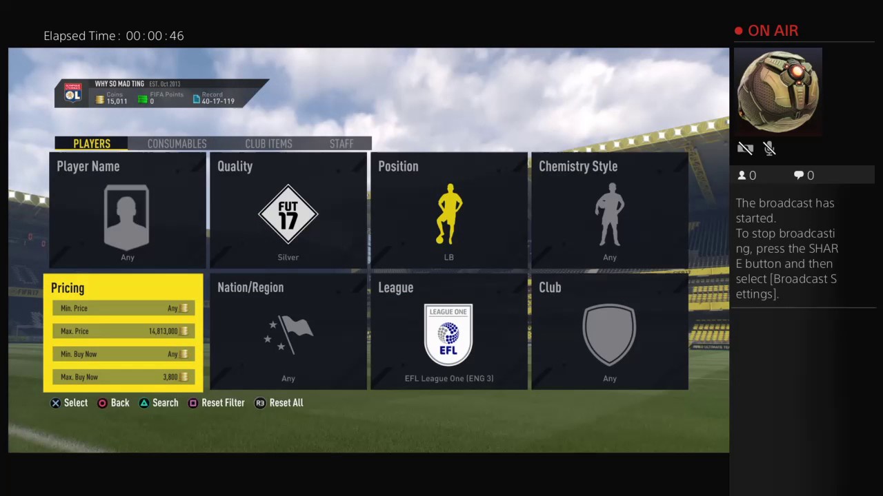 Trading to 100k POTM Alli