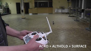 INAV powered Micro Variable Pitch Bicopter - testing LIDAR / Terrain Follow Mode