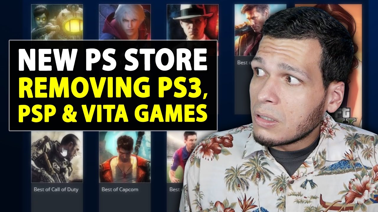 PlayStation Store is removing PS3 & Vita games from PC and mobile app