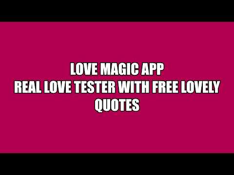 Love Magic - Real Love Tester - Apps On Google Play