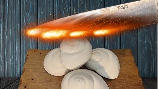 Hot Knife VS Soap : melting Soap:1000 degree knife vs