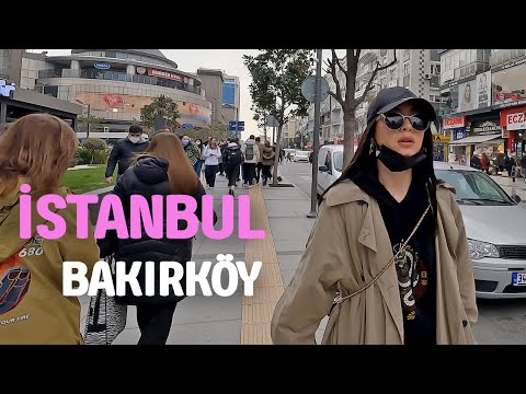 Istanbul 2022 Bakırköy Walking Tour 28 Feb|4k UHD 60fps