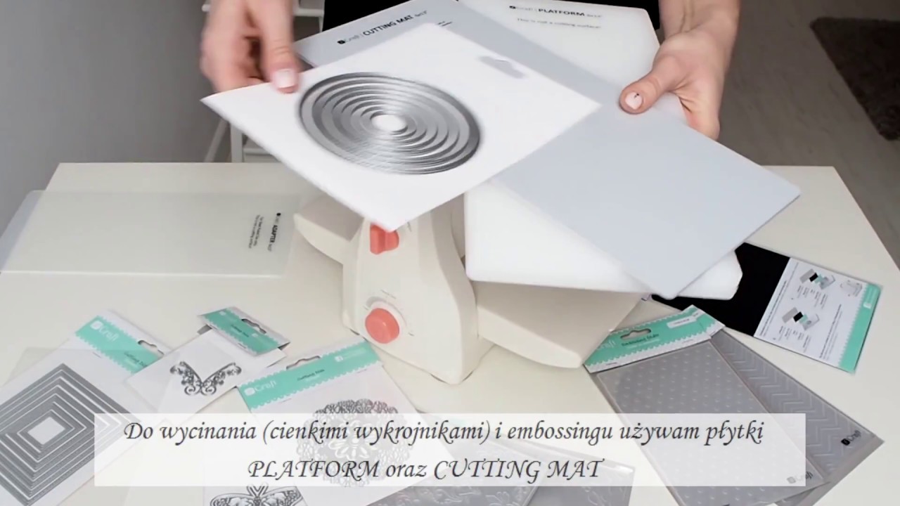 Maszynka wycinająco - tłocząca dpCraft DIY krok po kroku - Diecutting / Embossing Machine