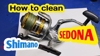 How to Clean Shimano SEDONA 8000/ Fix SEDONA 8000/How to fishing ,videos fishing