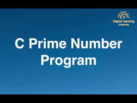 54 C Prime Number Program | Online Training Download app from below link