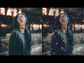 Photoshop Tutorial: How to Create Realistic SNOW!!