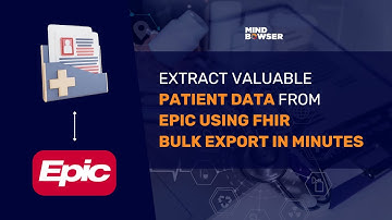 Extract Valuable Patient Data from Epic Using FHIR Bulk Export in Minutes