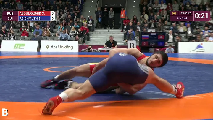 1/8 FS - 86 kg: SADULAEV ABDULRASHID (RUS) df. S. ...