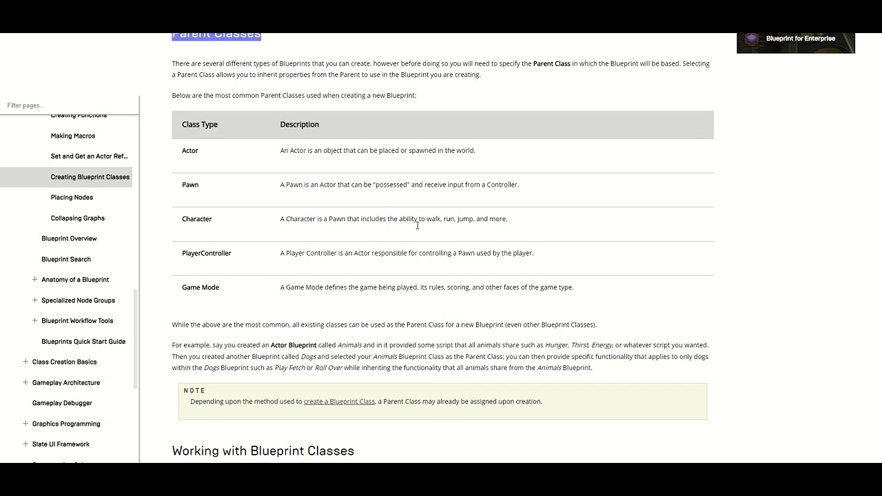 Unreal Engine Engine Class What is Class in Unreal Engine? Unreal Engine - YouTube