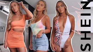 SHEIN SUMMER TRY ON HAUL! swimwear, clothing and accessories *summer 2020*