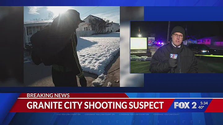 The Latest: Officer shot in Granite City, suspect wanted