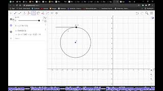 Set Condition to Show Object GeoGebra