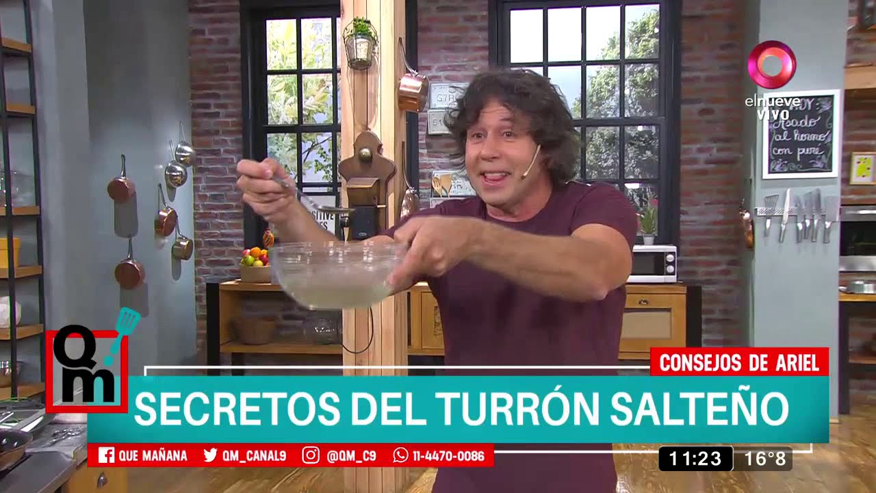 Receta dulce: Turrón salteño - YouTube