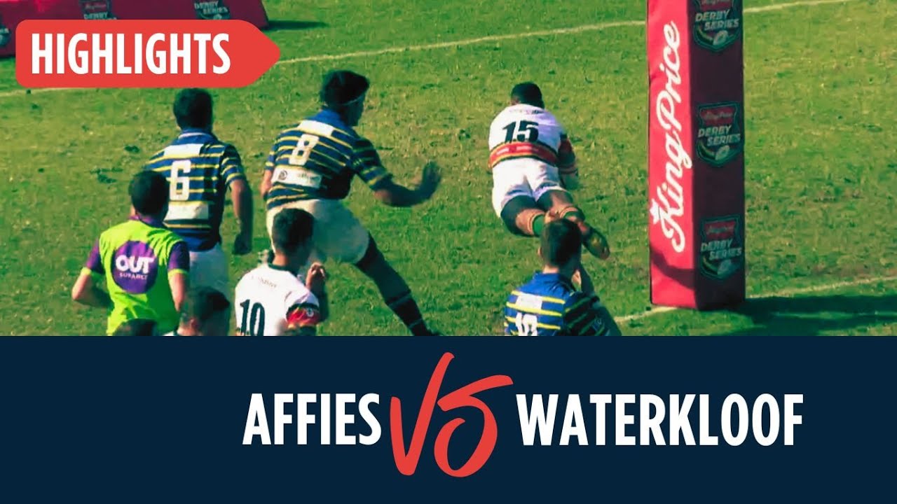 Rugby - Affies vs Hoërskool Waterkloof - King Price Derby - 2 August 2025
