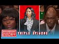 Her ex waited 25 years to claim he is not the father triple episode  paternity court