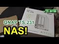 データ保存にQNAP NAS TS-231 開封～電源ON