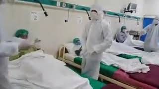 Doctors Dance Towards Patients Of Corona To Improve Their Immune System