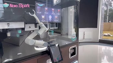 NEW! 2025 Robotic Coffee Vending Machine #RoboticCoffeeVendingMachine