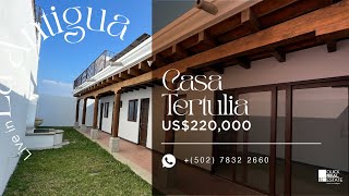 CASA EN VENTA EN ANTIGUA GUATEMALA FINCA SANTA DELFINA US$220,000