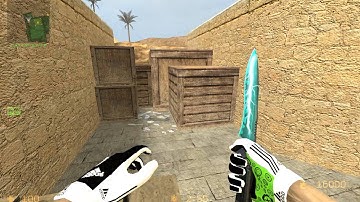 Все нычки в ксс в 34 на карте de_dust2